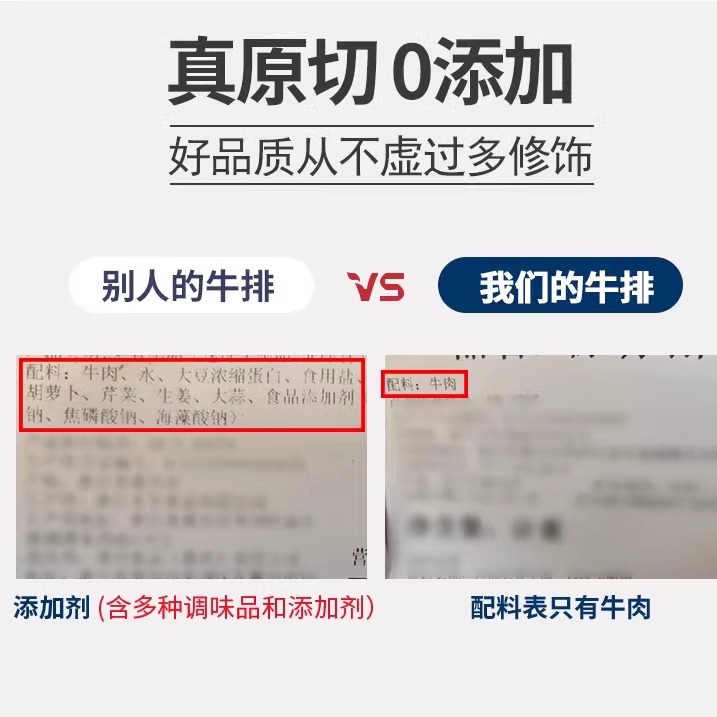 澳领原切牛排牛肉儿童安格斯谷饲板腱菲力眼肉西冷官方旗舰店1920 - 图3