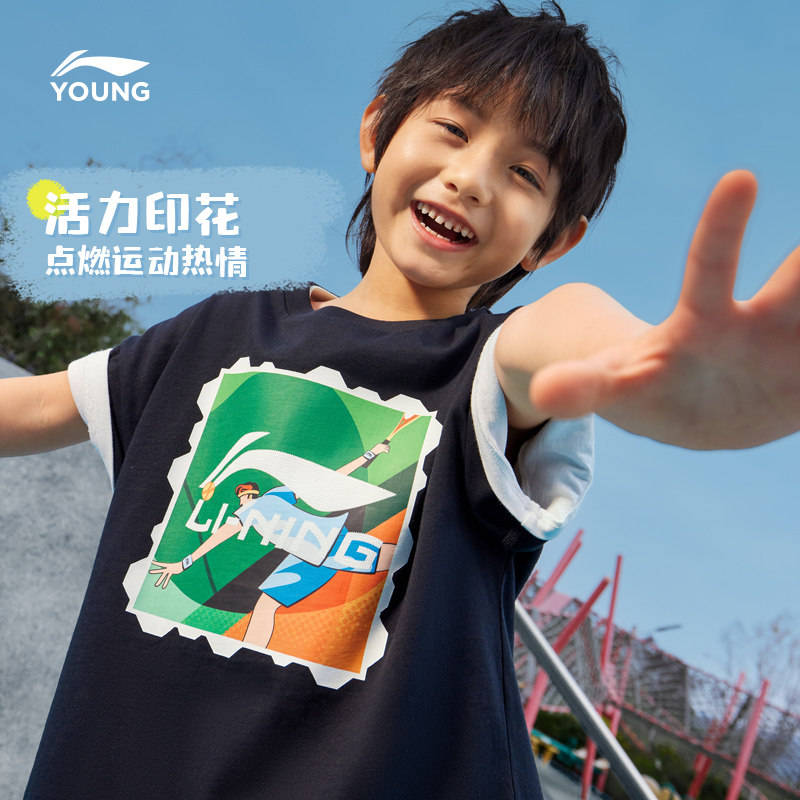  liningkidsT恤