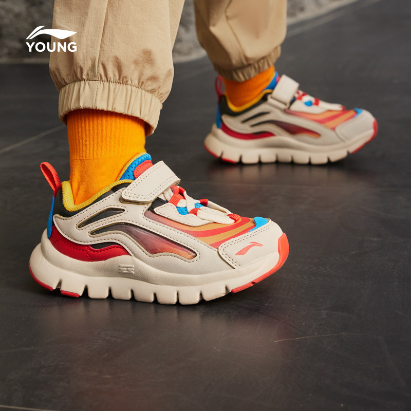 李宁小极光男童运动鞋春秋款童鞋 liningkids运动鞋