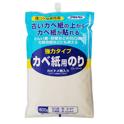 日本原装进口糯米胶墙纸墙布湿胶淀粉胶F4星胶水粘性强即贴即住 - 图3