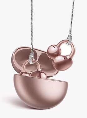 FreeClip无线蓝牙耳机防丢链2025新款骨传导夹耳耳机装饰链防丢绳