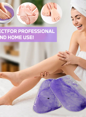 Foot Wax 一对装脚部护理脚膜巴拿芬热蜡足膜美容石蜡去死皮角质