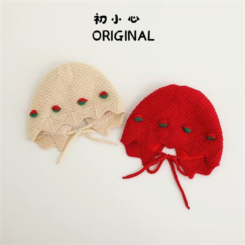 秋冬婴儿帽子韩版男女宝宝可爱毛线帽女婴超萌公主帽婴幼儿护耳帽,淘宝优惠券,粉丝福利购,淘宝优惠卷