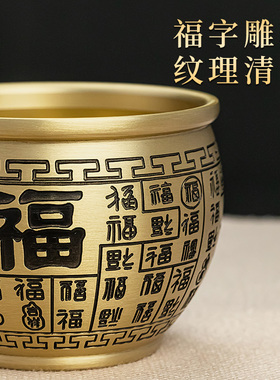 汉颂百福缸香炉灰收纳储存用