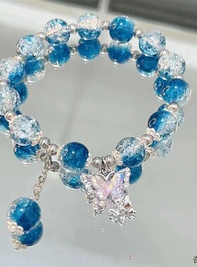 人鱼陷落周边手链人鱼陷落流苏鱼尾手链女款小众高级感一级