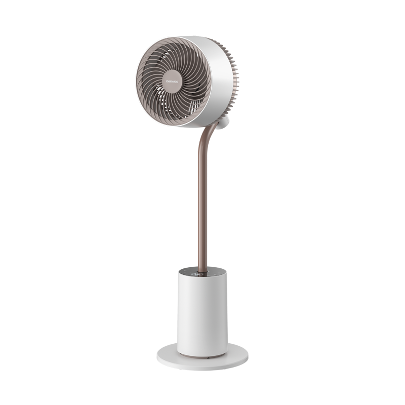 大宇空气循环扇家用立式智能摇头落地扇氛围灯小型电风扇