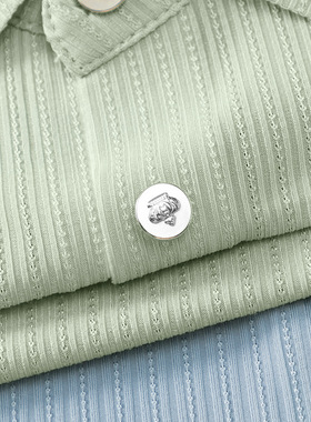 men's short sleeve shirts无痕冰丝短袖衬衫男士休闲弹力抗皱