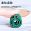 Men's silicone rubber watch strap compatible with multiple brands