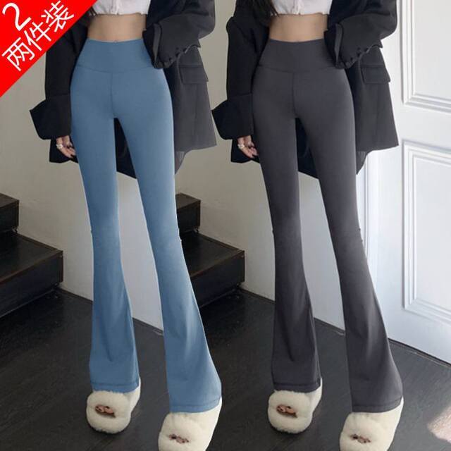 Shark pants ຂອງແມ່ຍິງພາກຮຽນ spring ແລະ summer leggings ພາຍນອກແອວສູງການຄວບຄຸມ tummy