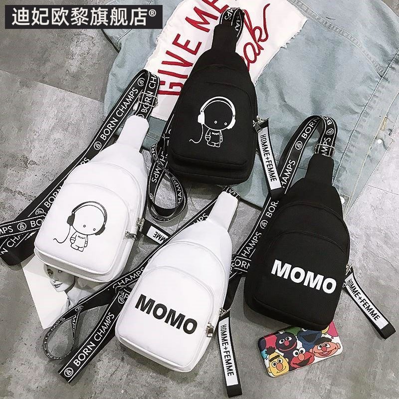 2019新款ins休闲包运动男女斜挎包 迪妃欧黎男士包袋