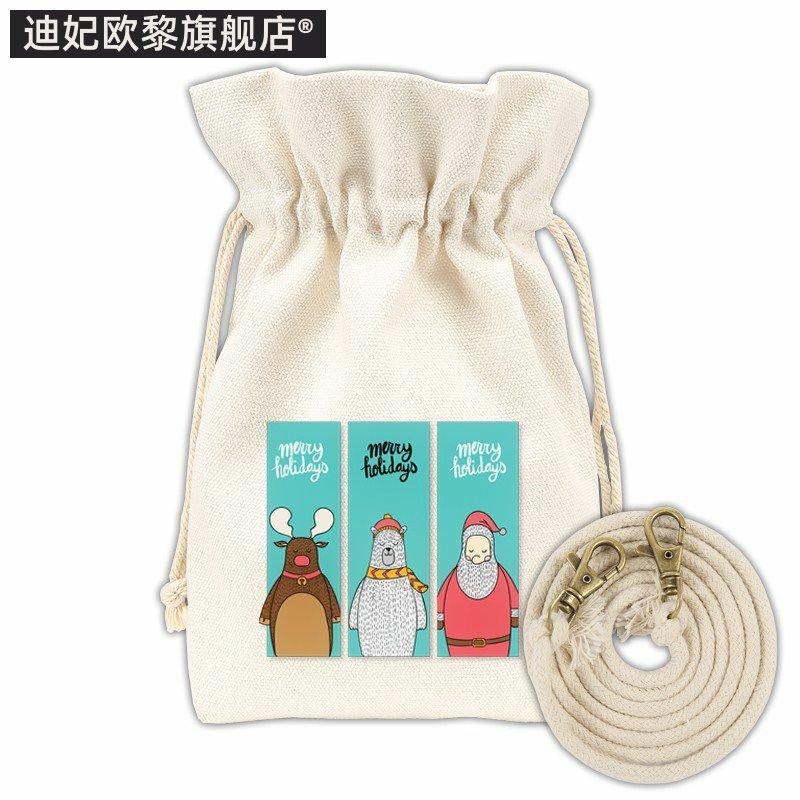 帆布艺手拎女迷你卡通手机束零钱包 迪妃欧黎女士包袋