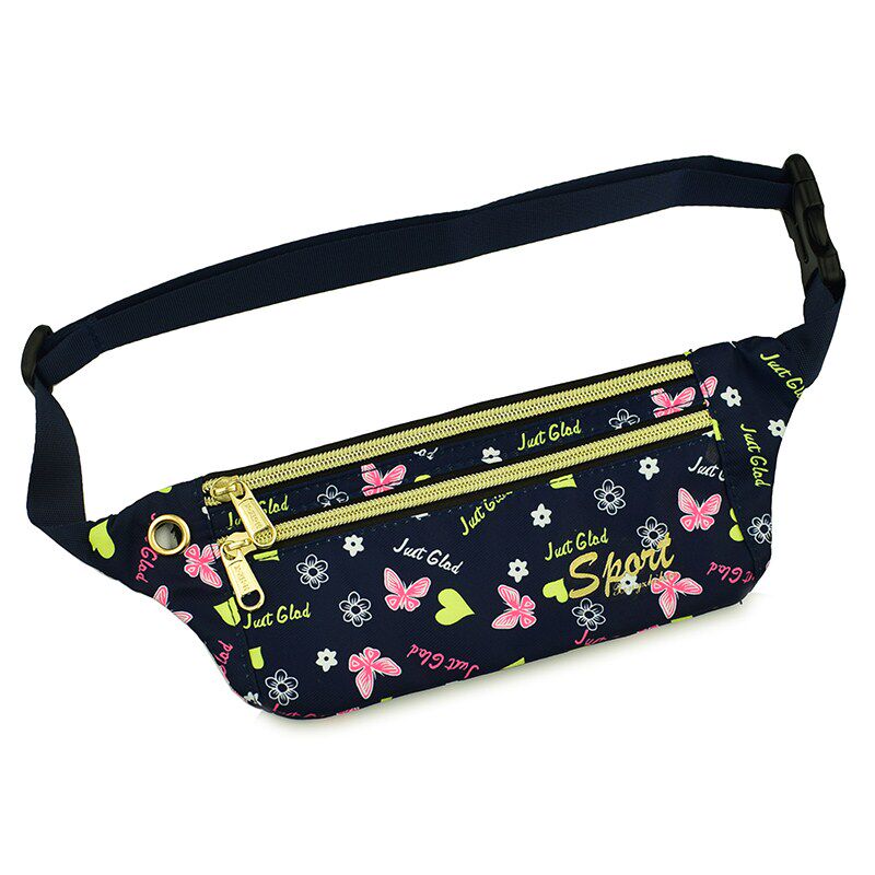 手机包女时尚户外健身多功能腰包 迪妃欧黎手机包