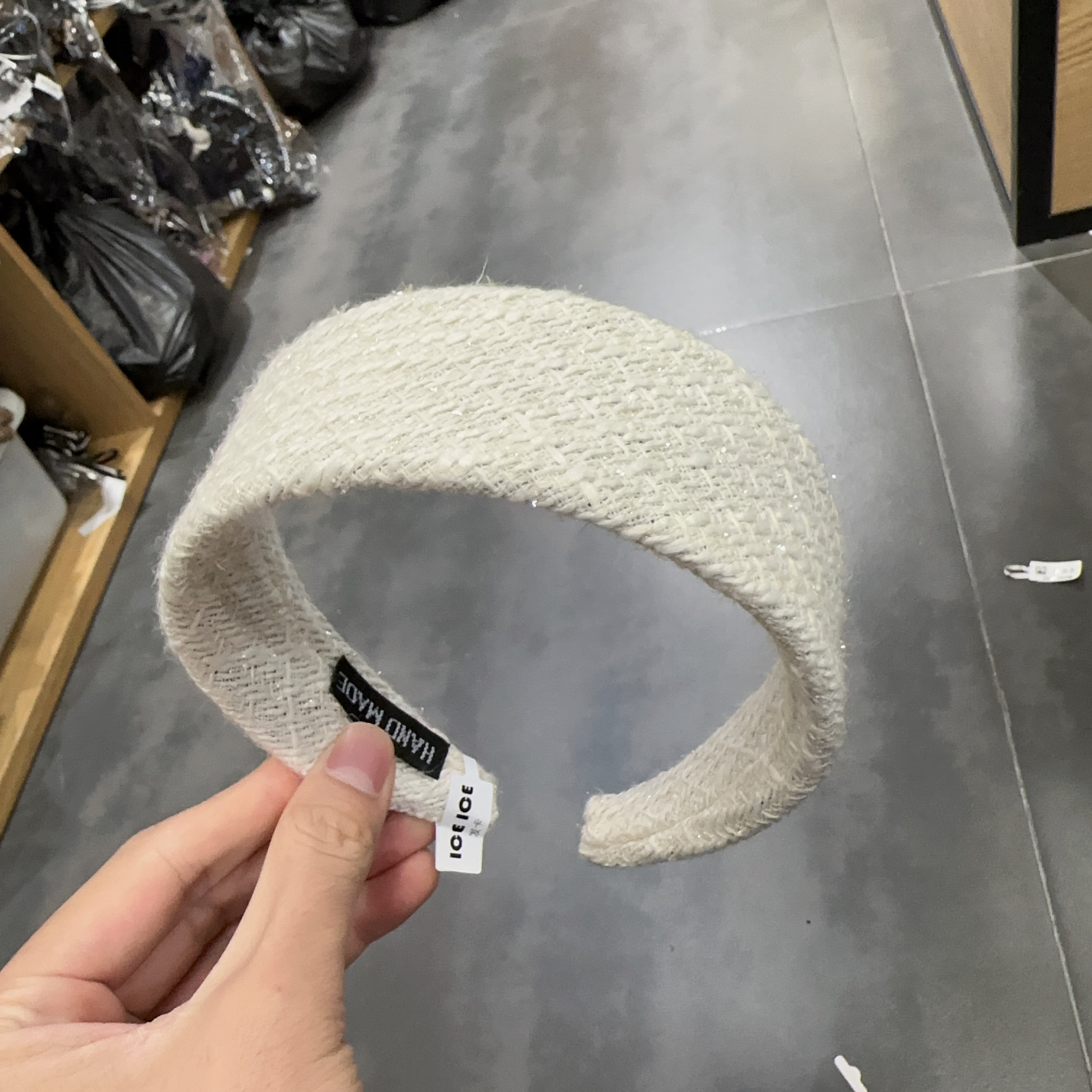 日韩简约粉色编织发箍女法式复古高颅顶压发卡宽边头箍优雅发饰,淘宝优惠券,粉丝福利购,淘宝优惠卷