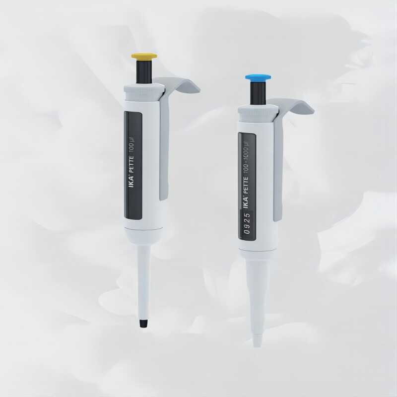 IKA PETTE vario系列单道可调移液器 实验室手动加样枪0.1ul-10ml - 图1