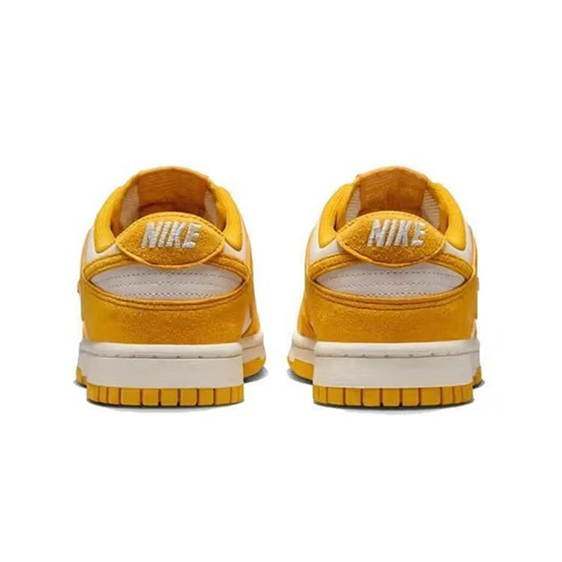 耐克女鞋25秋新款款运动鞋DUNK低帮复古黄白翻毛皮板鞋IB4417-101,淘宝优惠券,粉丝福利购,淘宝优惠卷