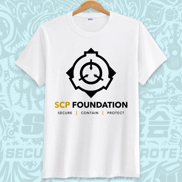 COS衣服SCP基金会中二者联盟二次元宅基地创意动漫周边短袖T恤-图0