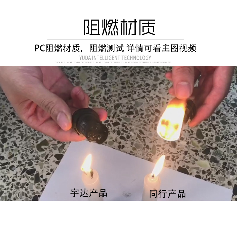 宇达闪光蜂鸣器指示灯24v带灯高分贝12v声光蜂鸣器220v报警380V - 图1