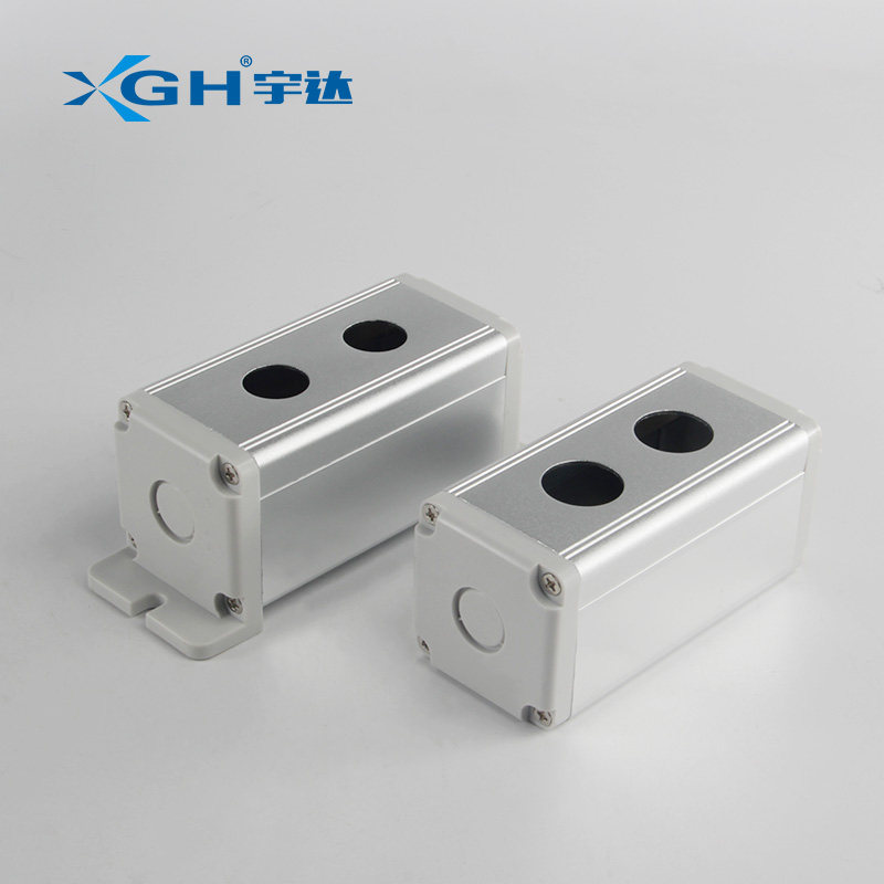 金属按钮盒16/19/22mm铸铝开关控制盒1/2/3/4/56孔带耳防水接线盒,淘宝优惠券,粉丝福利购,淘宝优惠卷