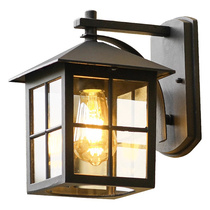 Solar Wall Lamp Modern Minima Outdoor Waterproof Wall Lamp Outdoor Villa external wall Garden Courtyard Aisle Courtyard lamp