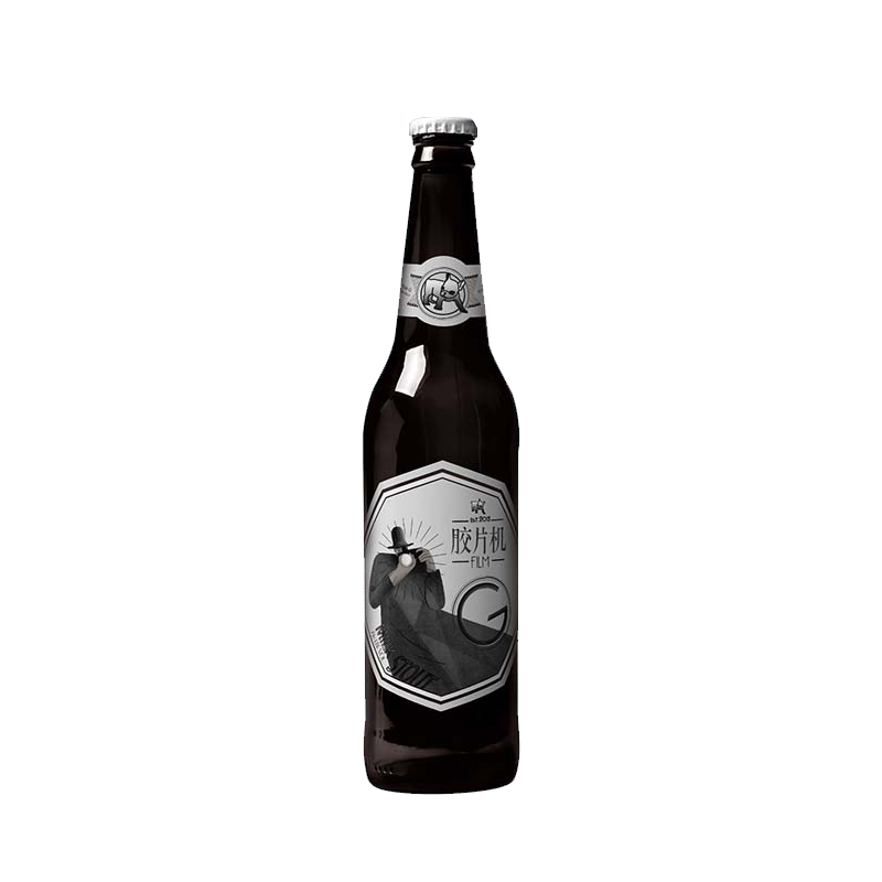 拾捌精酿 胶片机牛奶世涛啤酒 Milk Stout 精酿啤酒330ml*24整箱