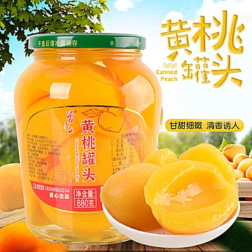 整体超4斤重！曾子山水果罐头510g*4瓶[2元优惠券]-寻折猪