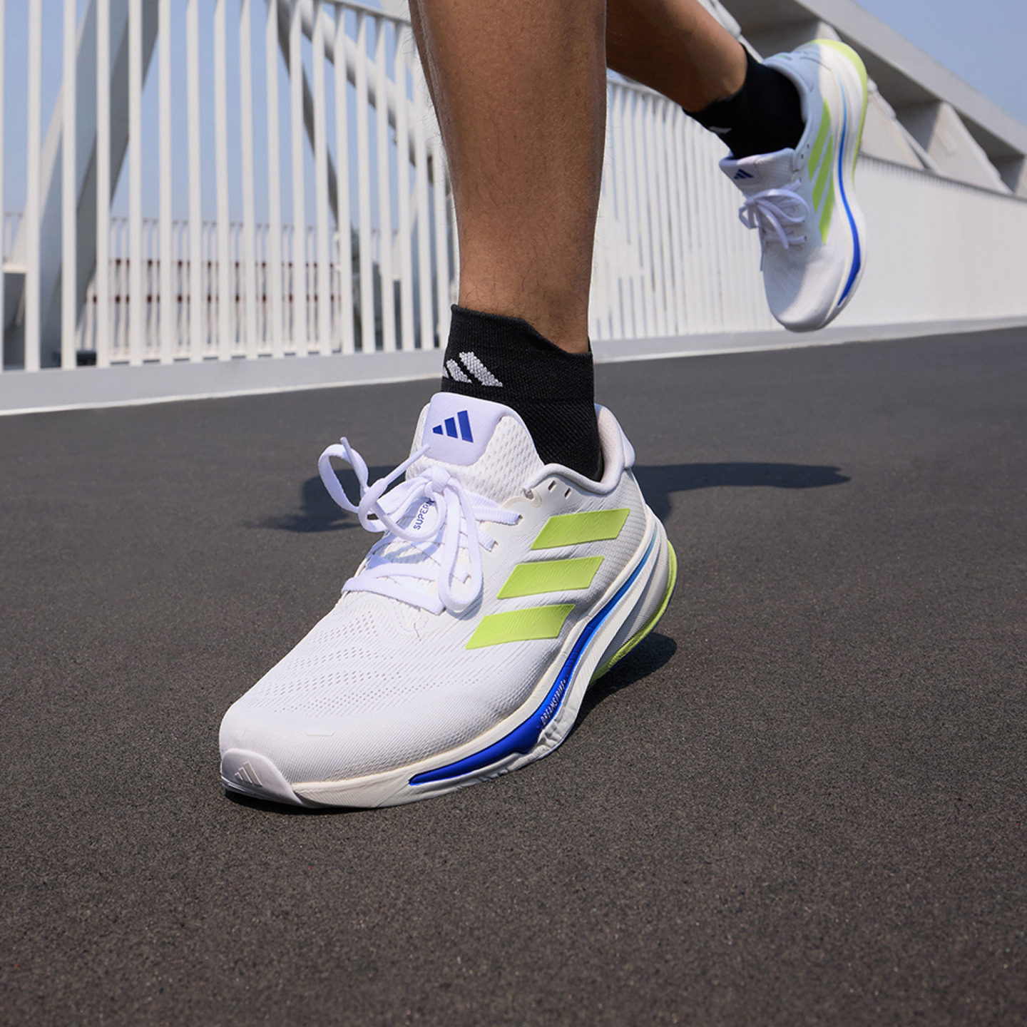 领航系列SUPERNOVA RISE 2日常舒适慢跑跑步鞋男女adidas阿迪达斯 - 图1
