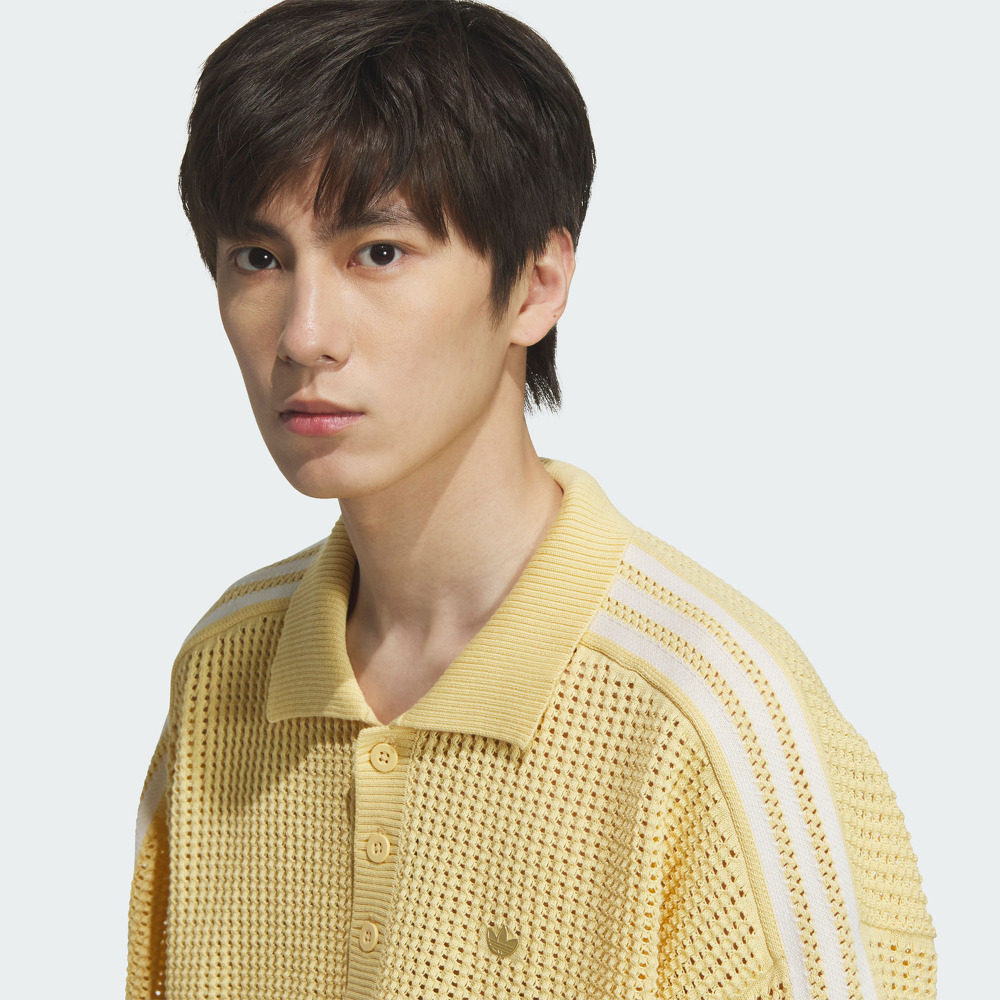 休闲宽松网眼钩针运动短袖POLO衫男夏季adidas阿迪达斯官方三叶草,淘宝优惠券,粉丝福利购,淘宝优惠卷