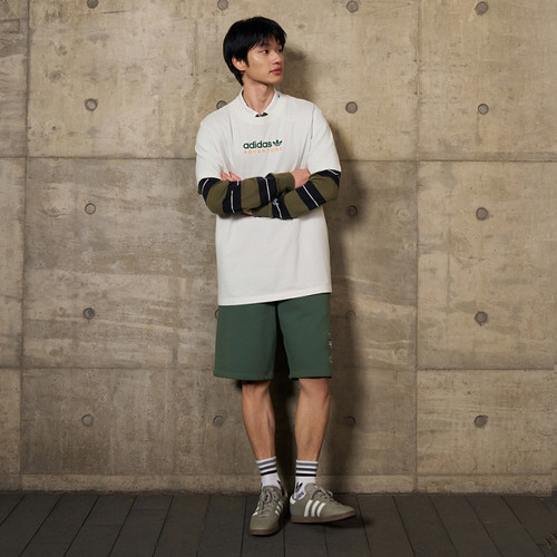 adicolor复古穿搭运动短裤男装adidas阿迪达斯官方outlets三叶草 - 图1