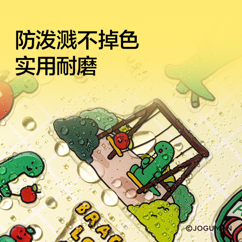 Nusign纽赛乔古漫联名立体滴胶贴纸高颜值joguman小恐龙卡通多巴胺标签贴纸笔记索引手账收纳盒装饰多场景,淘宝优惠券,粉丝福利购,淘宝优惠卷