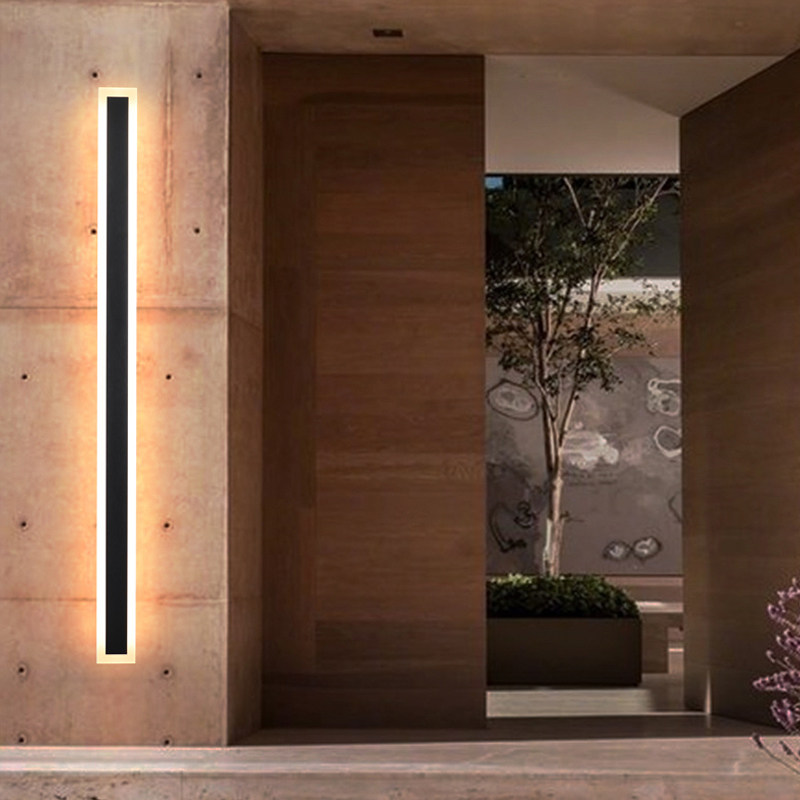 广东中山壁灯防水LED长线条别墅庭院简约阳台大门户外洗墙灯广场,淘宝优惠券,粉丝福利购,淘宝优惠卷