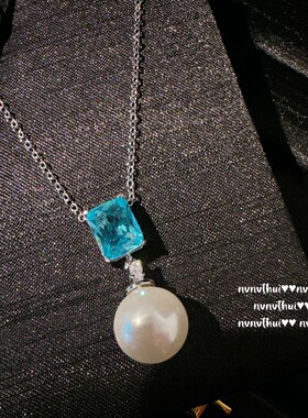 贝珠项链套装女高级感时尚珍珠