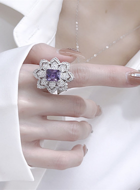 大气戒指时尚高端设计高级感女