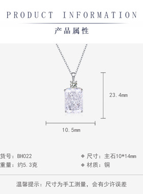 豪华轻奢小众设计冰花切项链百搭
