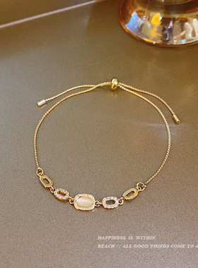 气质轻奢手链女ins小众设计