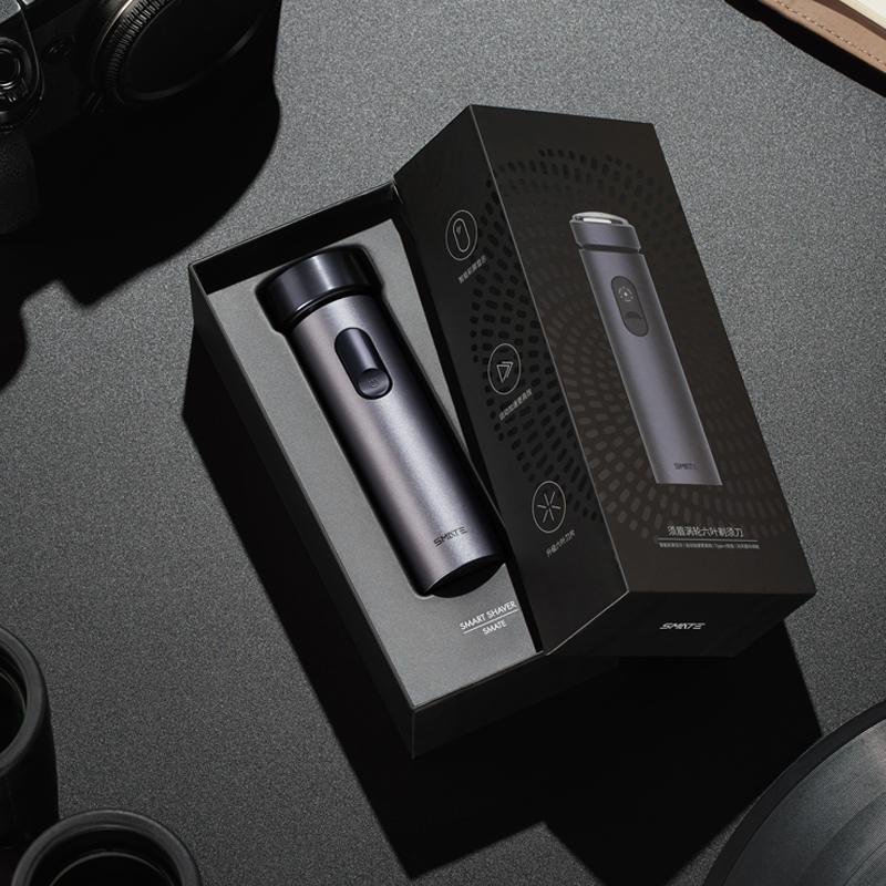 须眉智能t6小米粉电动旅行刮胡刀 须眉个人护理剃须刀