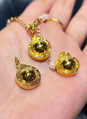 新款吸米星送吊坠项链男女通用