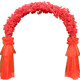 New wedding simulation cherry blossom flower door wedding arch