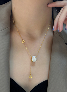 小蛮腰项链女2021ins冷淡风女