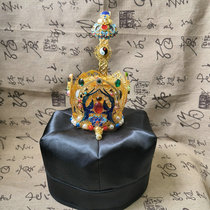 Dao Lian Floral Crown Handmade New Three Clear Crown Road Crown Jewel Crown Handmade Crown Pearl Crown Flying Crane Crown