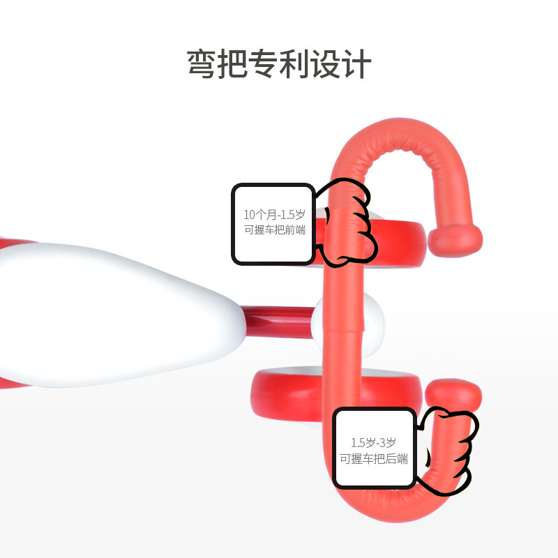 玛莎拉蒂儿童溜溜滑行车玩具滑步车 玛莎拉蒂童车踏行车/滑行学步车