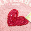 Round carpet girls bedroom bedside blanket children's reading mat pink love room carpet machine washable non-slip