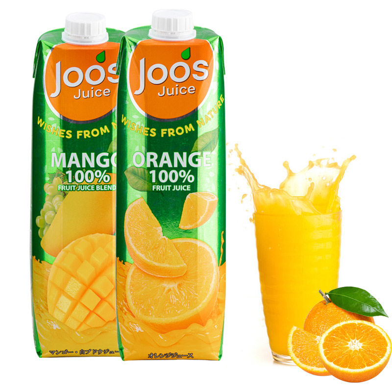 泰国进口joos杰事1l芒果休闲橙汁 晨凯食品果味/风味饮料