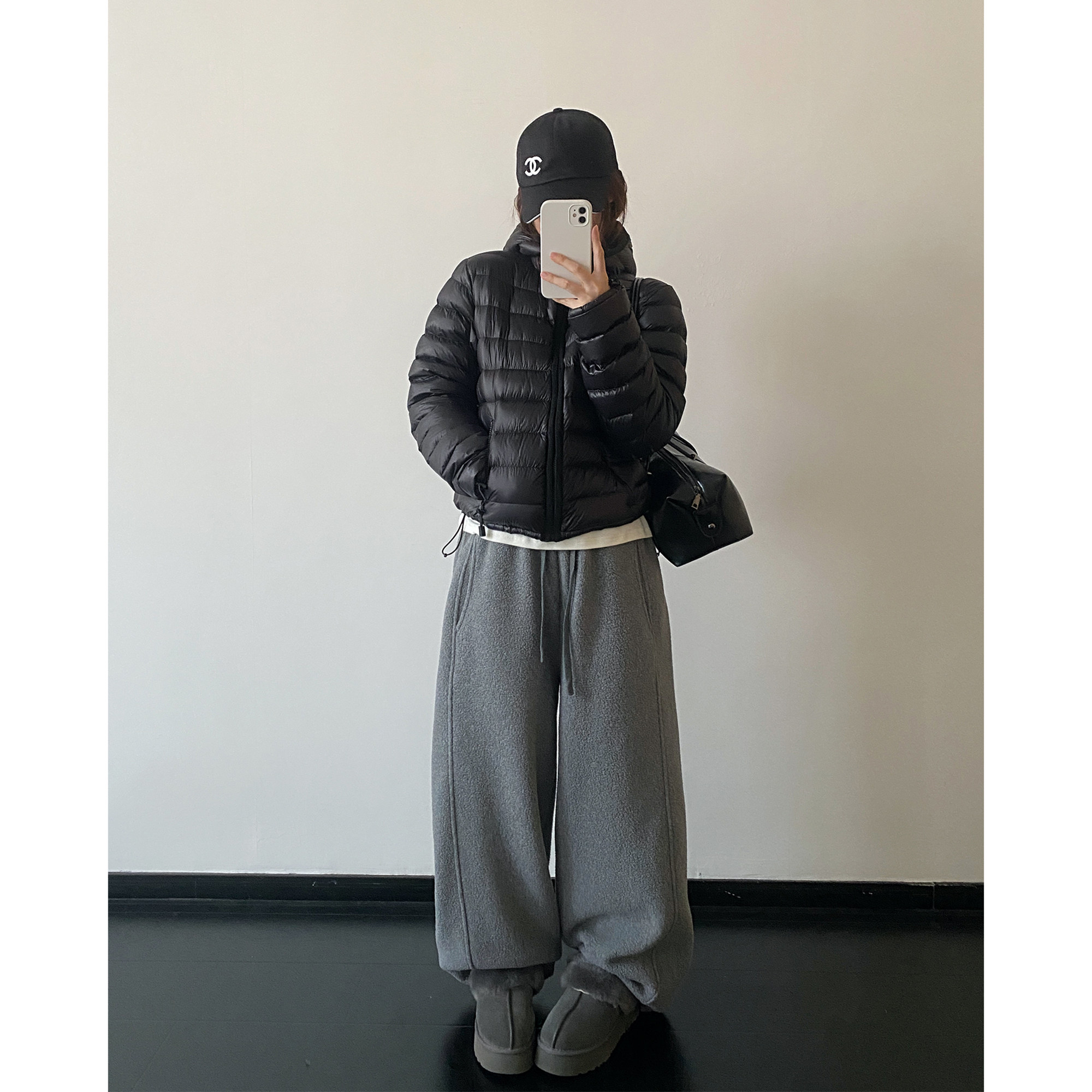 sun柚 年终回馈摇粒绒彩色系松紧腰男女同款宽松休闲裤秋冬季新款,淘宝优惠券,粉丝福利购,淘宝优惠卷