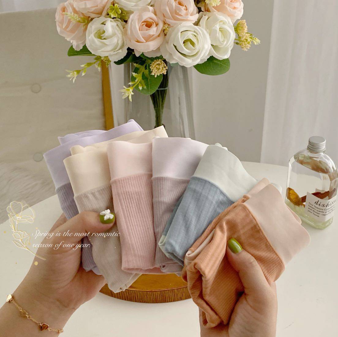 螺纹棉孕妇女怀孕早中晚期三角裤 幔淑葶女三角裤