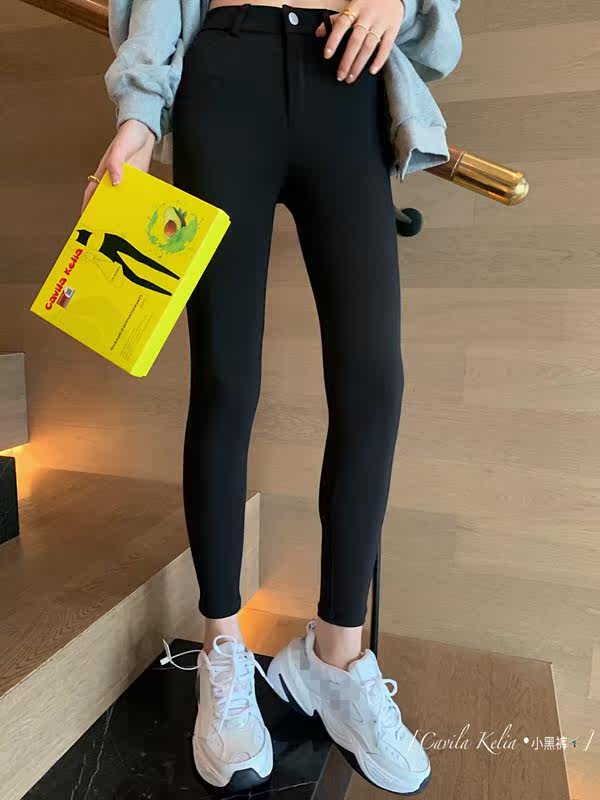 cavila kelia小黑裤乳木果打底裤 幔淑葶打底裤