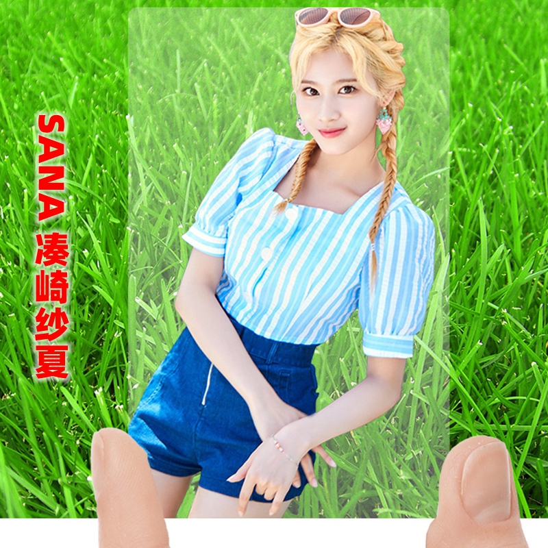 TWICE TWICEZINE JEJU ISLAND EDITION周边同款透明小卡 - 图3