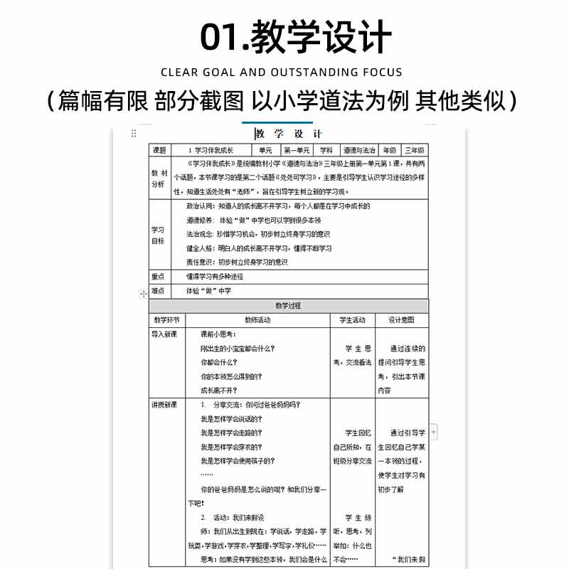 2024年部编版小学道德与法治大单元整体作业设计教案一年级二三四五年级六上册下册学习任务群作业123456上下学期电子版练习卷试题