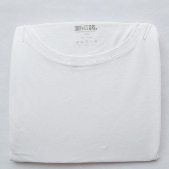 宜而爽女士超薄款纯棉圆领长袖上衣精致棉全棉夏季薄款打底衫睡衣