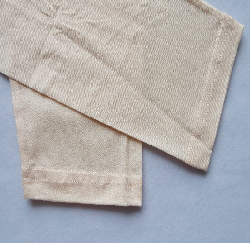 宜而爽纯棉秋裤女士春秋超薄单条长裤精致棉全棉打底裤棉毛裤线裤