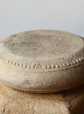 明代物品古代石器老石雕古玩老石墩空间会所庭院古董艺术真品摆件